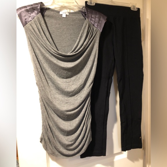 Cache outfit women’s small top and size 6 leggings - Picture 1 of 5